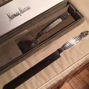 Neiman Marcus Vintage Cake server set